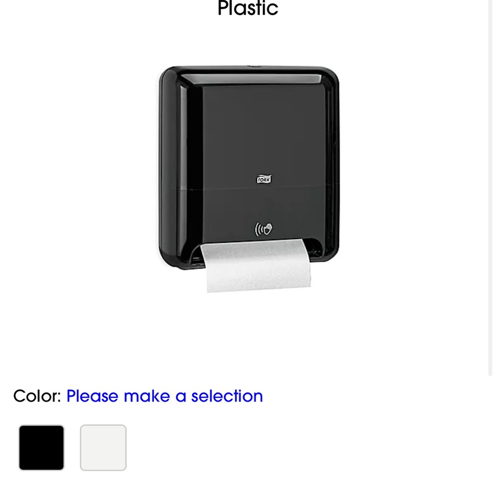 Dispensing Hygiene Black Automatic Dispensers